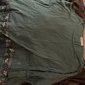 Blue fish size 2 long sleeve shirt